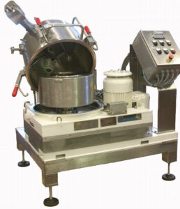 Rousselet-Robatel Decanter centrifuge with cylindrical bowl