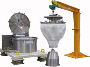 Top Discharge Centrifuge with Semi-Automatic Solids Discharge Model RC Vx KSA