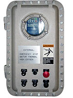 NEMA 7 explosion-proof manual control system Groups C & D, for Class I, Division 1 service
