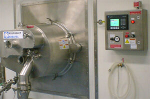 Allen Bradley Control System installed in a clean room for explosion-proof service