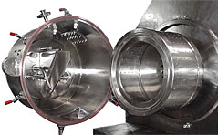 Rousselet Robatel horizontal peeler centrifuge