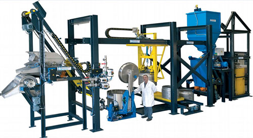 Complete turn-key machine-tooling process line