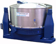 Production scale centrifugal hydro-extractor Model SC120Vx